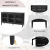 Modern Sideboard Buffet Cabinet, Accent Storage Cabinet With Adjustable Shelf, Entryway Cabinet, Media Console Table for Kitchen Living Room - 4 of 4