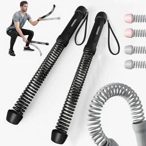 Weighted Ropeless Battle Rope, Versatile HIIT & Cardio Equipment for Home and Travel, Portable Fitness Trainer - 1 of 4