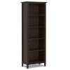 NicBex Bookcases for Living Room Modern 66" H 4 Tier Storage Wood Bookshelves with Adjustable Shelves and 2 Drawers for Office Home - 3 of 4