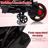 6V Kids Motorcycle,Electric Ride On Car Toy with Training Wheels,Working Headlight,Horn & Music - 2 of 4