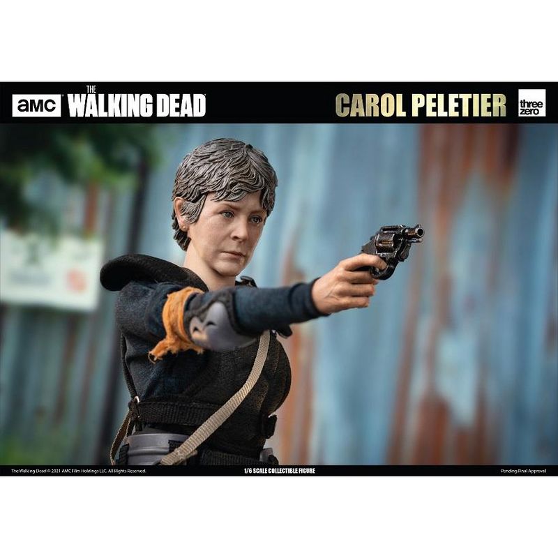 Carol Peletier 1:6 Scale Figure | The Walking Dead | Threezero Action figures, 3 of 6