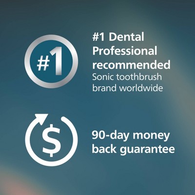 Philips Sonicare 6500 Rechargeable Electric Toothbrush with Travel Case and 2 Brush Heads - Light Pink
