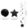 Unique Bargains Stars Hanging Party Decoration Foil Fringe Backdrop Curtains 20 Pcs - 2 of 4