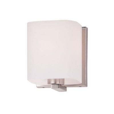 Maxim Lighting Wrap 1 - Light Vanity in  Satin Nickel