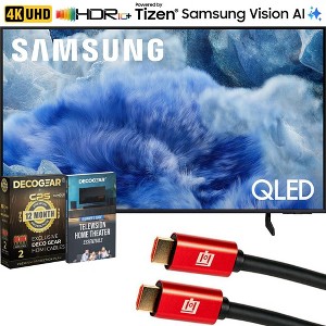 Samsung 43 inch QLED Q8F 4K Vision AI Smart TV (2025) w/ Extended Protection Bundle - 1 of 4