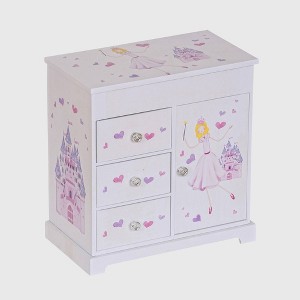 Mele & Co. Adalyn Girls' Musical Ballerina Jewelry Box - Purple - 1 of 4