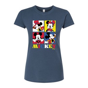 Women's - Disney - Mickey Fitted Graphic T-Shirt - 1 of 3