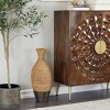 27'' x 11'' Tall Seagrass Woven Floor Vase Brown - Olivia & May - 2 of 4