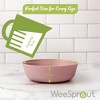WeeSprout Bamboo Kids Bowls, Set of Four Kid-Sized Dinnerware, Cereal, Leftovers & Snack Bowl - 2 of 4