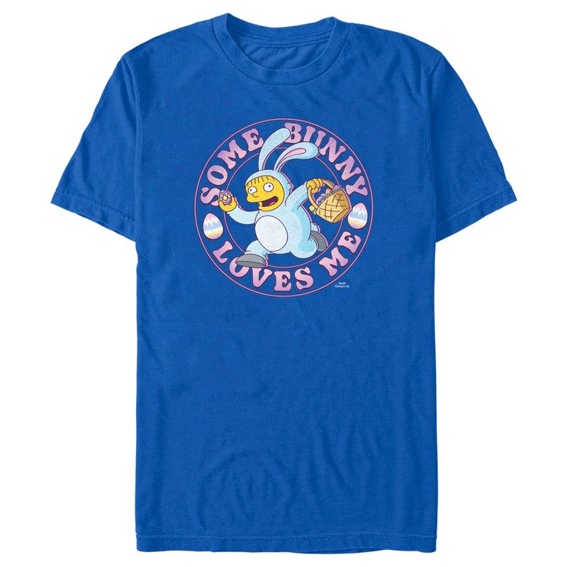 Men's The Simpsons Easter Ralph Some Bunny Loves Me T-Shirt, 1 of 5