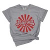 Simply Sage Market Women's America Rays Short Sleeve Garment Dyed Tee - 2 of 4