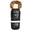 Cover Baby 0-3 Years Organic Premium Beige Wool Adjustable Footmuff in Pastel Black - 4 of 4