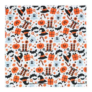 CTM Witches and Hats Halloween Print Holiday Bandana