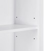 Kumasinova Bathroom Storage Cabinet with 2/4 Doors,Bathroom Floor Cabinet with 3/6 Open Shelves,Storage Cabinets with Drawers for Bathroom,White - 4 of 4