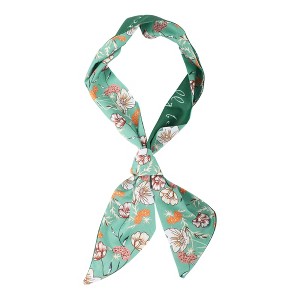Unique Bargains Women's Patterns Satin Headband 1 Pc - 1 of 4