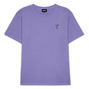 Dalix Mens Espresso Martini Midweight Garment Dye Tee - 1 of 4
