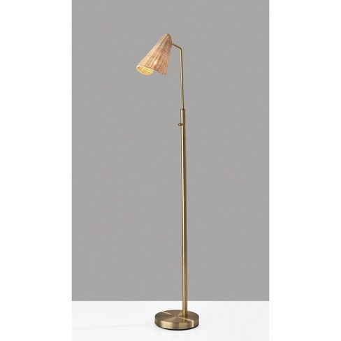 Restoration Hardware Classic Brass Adjustable Floor Lamp – a Pair. Original  Price: $798