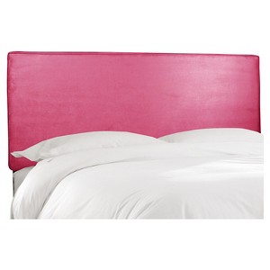 Austin Headboard Premier Hot Pink Queen - Skyline Furniture