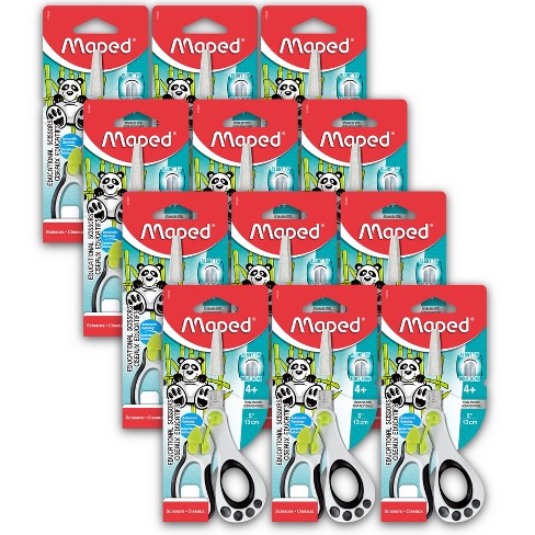 Maped® Koopy 5 Scissors With Spring, Blunt Tip, Pack Of 12 : Target