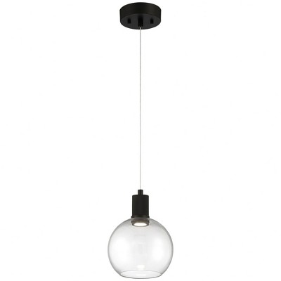Access Lighting Port Nine 1 - Light Pendant in  Matte Black