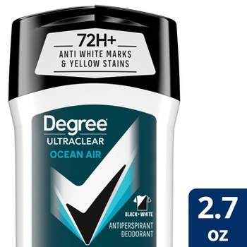 Degree Men Ultraclear Black + White Ocean Air 72-Hour Antiperspirant & Deodorant - 2.7oz