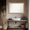 Amanti Art Carter Dark Gold Non-Beveled Wood Framed Bathroom Vanity Wall Mirror - 4 of 4