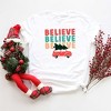 The Juniper Shop Believe Stacked Car Toddler Short Sleeve Tee - 2 of 2