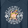 Women's - SpongeBob SquarePants - Blissfully Unaware Lightweight French Terry Wide Neck Long Sleeve Shirt - 2 of 4
