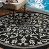 Courtyard CY2098 UV & Stain Resistant Non-Shedding Power Loomed Indoor/Outdoor Rugs - Safavieh - 4 of 4