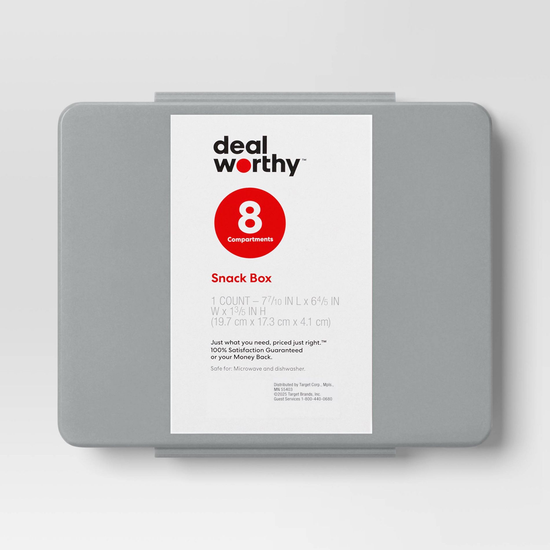 Snack Bento Box - Dealworthy™ Gray
