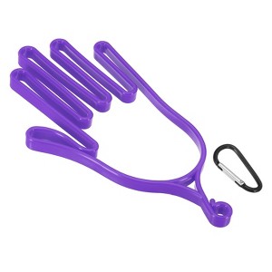 Unique Bargains Plastic Golf Gloves Stretcher with Aluminum Alloy Hanging Hooks - 1 of 4