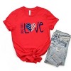 Simply Sage Market Women's Land That I Love Heart Short Sleeve Graphic Tee - 3 of 4