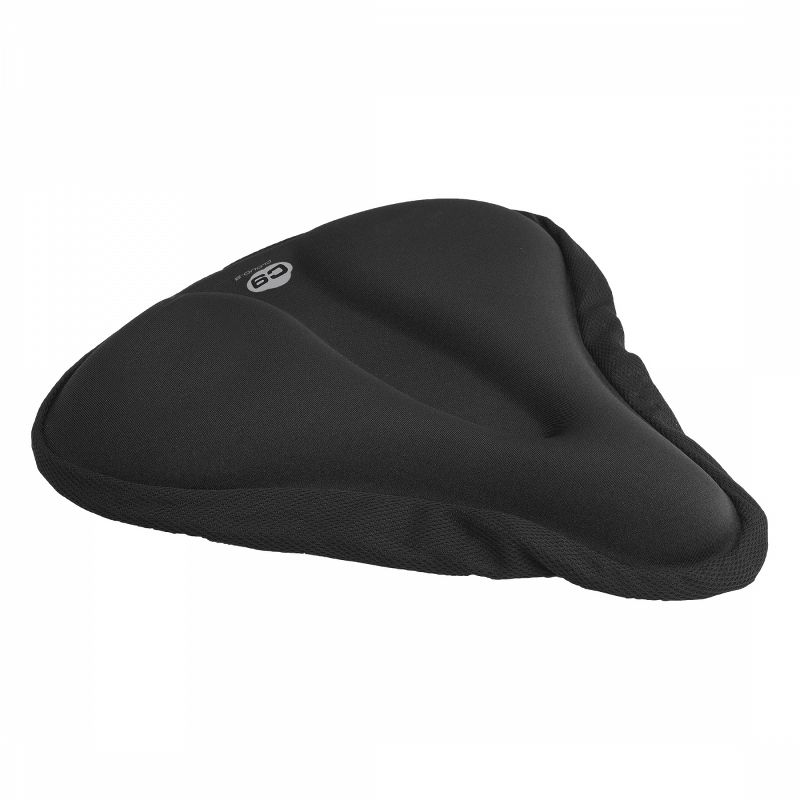Cloud-9 Memory Foam Bicycle Seat Cover Cruiser Extra Padding Unisex Black, 1 of 2