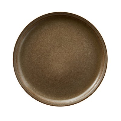 LunaLulinlk Banks Brown 10.25-Inch Stoneware Dinner Plate (2 pack) Brown