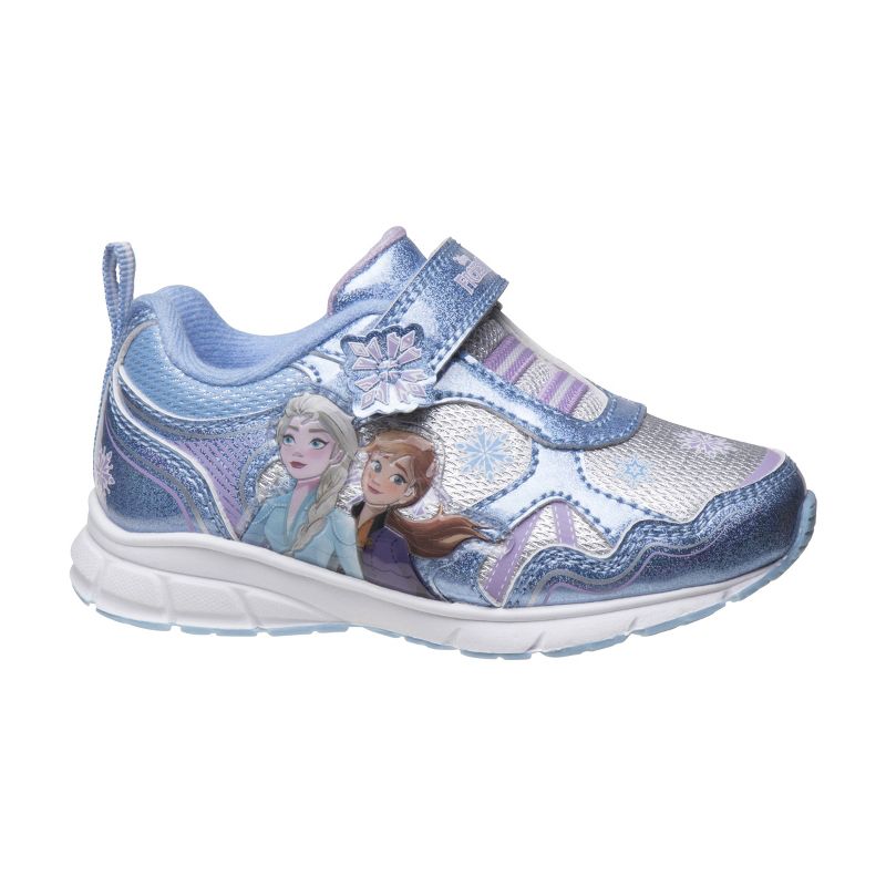 Disney Girl Frozen II hook and loop closure Sneaker (Toddler), 3 of 7