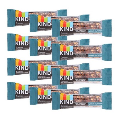Kind Dark Chocolate Nuts and Sea Salt Bar - Case of 12/1.4 oz