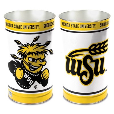 NCAA Wichita State Shockers Tin Trash Can