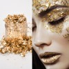 Unique Bargains Gold Foil Flakes for Nail Resin Crafts Painting Candle Making - 4 of 4