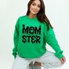 Simply Sage Market Women's Graphic Sweatshirt Momster Halloween - image 2 of 4