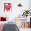 Stupell Industries Dream On Babe Red Heart Black Framed Giclee Art - 2 of 4