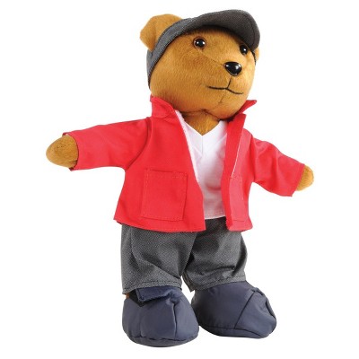 Brown Plush Weather Bear with Seasonal Outfits Set