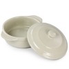 Gibson Stoneware Round Mini Casserole with Lid - 3 of 4