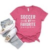 Simply Sage Market Soccer Is My Favorite Season Short Sleeve Tee - 3 of 4