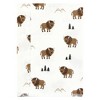 Hudson Baby Cotton Flannel Burp Cloths, Wild Buffalo 7 Pack, One Size - 3 of 4