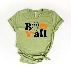 Simply Sage Market Women's Boo Y'all Short Sleeve Graphic Tee - 1 of 2