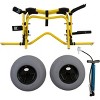 Suspenz DLX Beach Cart with Balloon Wheels, Flat Platform - 2 of 4