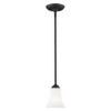 Livex Lighting Ridgedale 1 - Light Pendant in  Black - 2 of 4