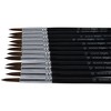 School Smart Watercolor Paint Brushes, Long Handle, Size 12, Set of 12 - 2 of 4