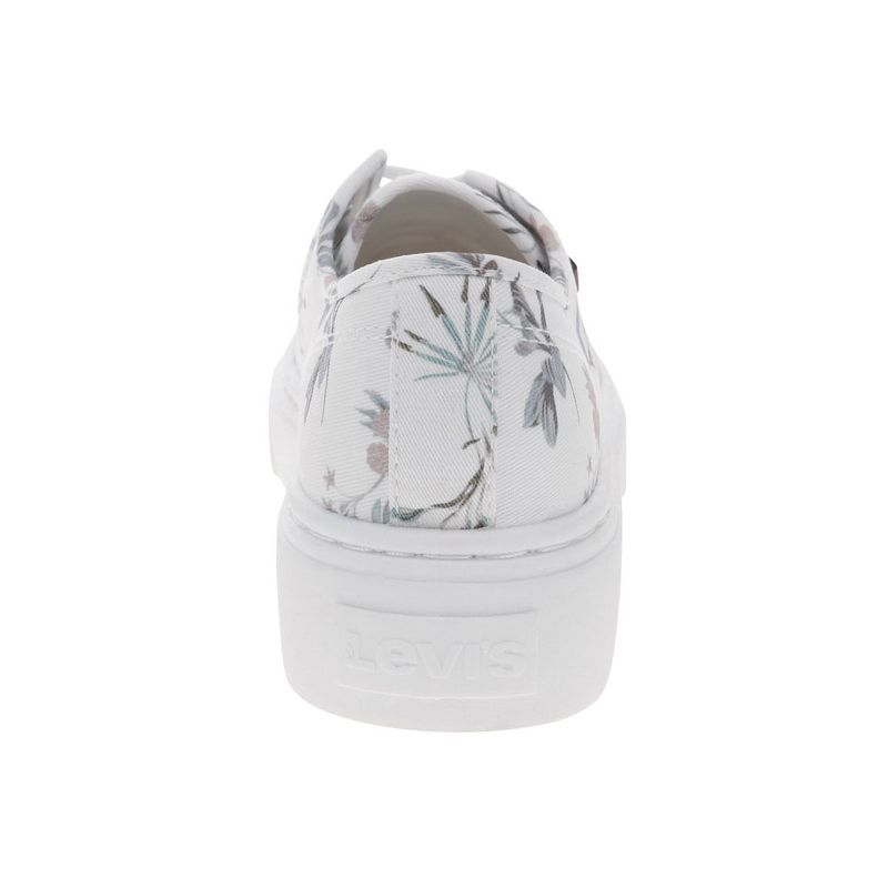 Levi's Womens Dakota Floral Printed Twill Lowtop Casual Lace Up Sneaker Shoe, 3 of 7