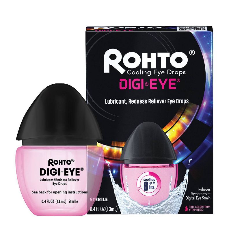 Rohto Digi-Eye Digital Eye Strain Eye Drops - 13ml, 1 of 9